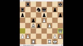 Fischer vs Spassky  1972  Game 6 [upl. by Standford]