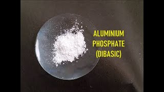 Preparation of Aluminium phosphate dibasic [upl. by Orland556]