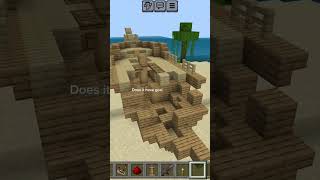 Shipwreck on land minecraft what shipwrecks [upl. by Ytsenoh599]