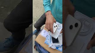 Buy New iphone Courier boy Open box delivery karte hue live Video [upl. by Ruthe]