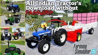 FARMING SIMULATOR 23•DOWNLOAD Indian Tractor Mod 🔥💯✨ trending fs23 farmingsimulator [upl. by Fugate318]