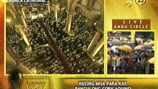 Bayan Ko for Cory Aquino by Lea Salonga [upl. by Ailaham]