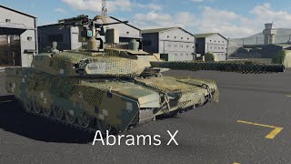 MWT Tank Battles Abrams X Mk2 Testing has guided main cannon ammo [upl. by Wrand]