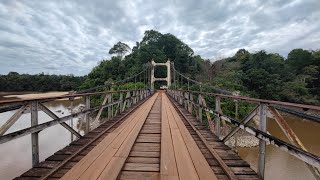 Denham Suspension Bridge Mahdia TJSH [upl. by Victor178]