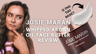 Josie Maran Whipped Argan Oil Face Butter Review  Nadia Vega [upl. by Uella16]