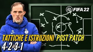 IL 4231 POST PATCH E TORNATO  FIFA 22 MODULO E TATTICHE PERSONALIZZATE  FUT 22 [upl. by Larisa]