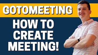 How To Create Meeting In GoToMeeting [upl. by Noleta]