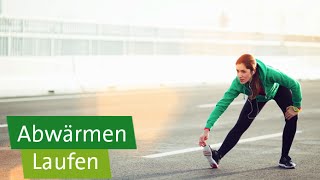 Laufen – Richtig abwärmen 4 Dehnübungen zum Mitmachen [upl. by Jess]