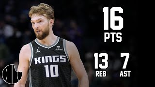 Domantas Sabonis Highlights  Kings vs Trail Blazers  28th Oct 2024 [upl. by Kone]