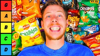 I Ranked The UKs Most Popular Crisps [upl. by Cibis]