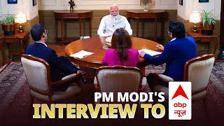 LIVE PM Modis interview to ABP News [upl. by Darlene]