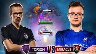 Its like Miracle 1vs9 Against TOPSON s BEST HERO [upl. by Rodl]