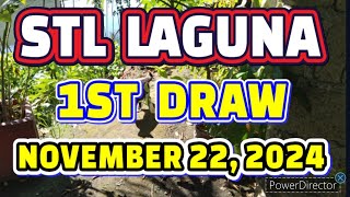 STL LAGUNA RESULT TODAY 1ST DRAW NOVEMBER 22 2024 11AM  FRIDAY [upl. by Behn]