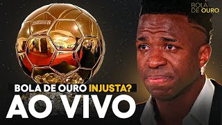 BOLA DE OURO 2024 AO VIVO  A PREMIAÇÃO MAIS INJUSTA DA HISTORIA [upl. by Nored522]