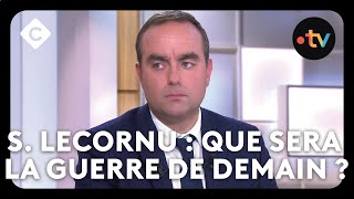 Sébastien Lecornu  à quoi ressemblera la guerre de demain   C à Vous  14102024 [upl. by Ocko903]