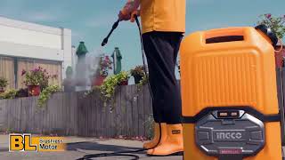 Ingco CPWLI4006 Brushless 40V Cordless Pressure Washer [upl. by Dent]