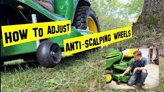 How to adjust antiscalping wheels and how they work [upl. by Kendal618]