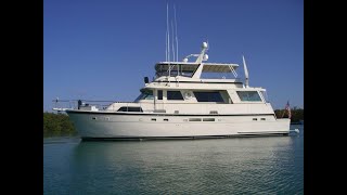 Motor yacht for sale 63 Hatteras quotWOLOquot [upl. by Ettezoj]