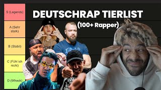 Deutschrap 2024 Tierlist  100 Rapper im Ranking 😵 [upl. by Rebmyk874]