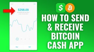 How to Send amp Receive Bitcoin with Cash App [upl. by Aihsoek854]