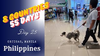 Day 25 Ortigas Manila Philippines Super mall visit [upl. by Link225]