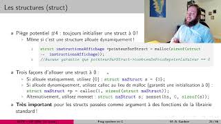 33 Programmation système en C  les structures [upl. by Straub438]