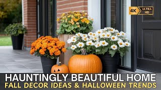 Crafting a Hauntingly Beautiful Home Fall Decor Ideas and Halloween Trends for 2024 [upl. by Ellehcem]