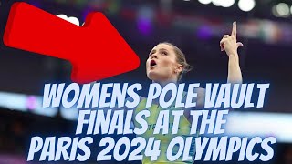 Women’s Pole Vault Finals at the Paris 2024 Olympics [upl. by Abbi]