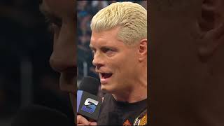 Cody Rhodes wants revenge on Kevin Owens for Randy wwe youtubeshorts [upl. by Burger]