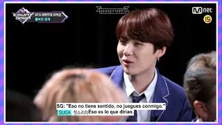 Sub español BTS reacciona a su debut stage en MCountdown [upl. by Hawk]