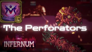 The Perforators Melee  Infernum Mode Expert Terraria Calamity 203 [upl. by Euqinomod]