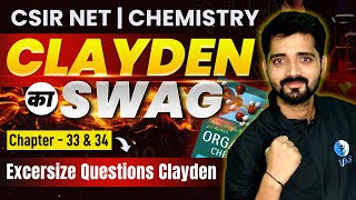 CSIR NET Chemistry Practice Questions Clayden  Clayden का Swag  Target CSIR NET Dec 2024  IFAS [upl. by Mikaela]