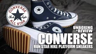 I got myself CONVERSE Run Star Hike Platform Sneakers SUPER HONEST REVIEW 😎 [upl. by Bozovich]