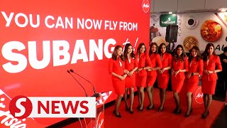 AirAsia expands operations to Subang Airport fly to Borneo starting Aug 30 [upl. by Idet]