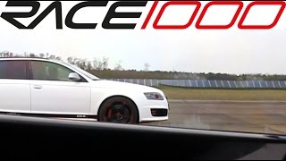 Audi R8 V10 plus 550hp vs Audi RS6 C6 750hp  ROLL RACE [upl. by Inar]