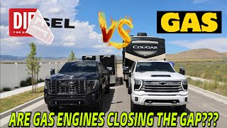 2024 GMC Duramax VS Chevy L8T V8 Tow Test Does Diesel Really Outperform The Modern Day Gas Engines [upl. by Wilmott837]