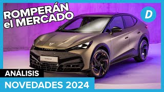 Los 10 COCHES más ESPERADOS de 2024  Novedades  Diariomotor [upl. by Annaitsirk]