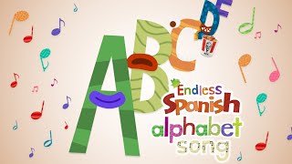 Endless Spanish Alphabet Song [upl. by Moretta]