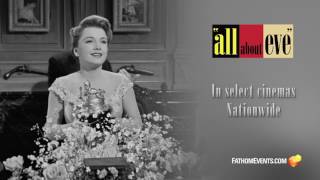 TCM Big Screen Classics Presents All About Eve [upl. by Ahasuerus]