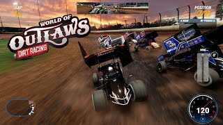 Our First Look at World of Outlaws Dirt Racing 24 [upl. by Alemahs]