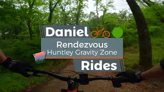 Rendezvous  Full Trail Huntley Gravity Zone Mountain Biking [upl. by Neelasor633]