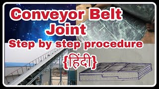 Conveyor Belt Joint  Belt Conveyor Joint  How To Join Conveyor Belt Conveyor Belt Joining Process [upl. by Okika89]