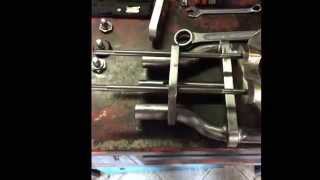 Building Custom Springer Fork for Harley Davidson [upl. by Ahsieat]