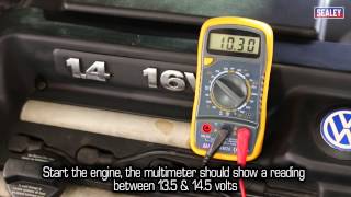 Sealey How to diagnose Battery amp Alternator problems [upl. by Farnsworth638]