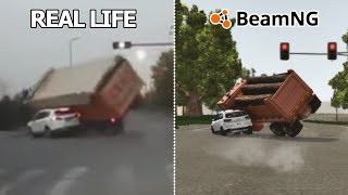 Accidents Based on Real Life Incidents  Beamngdrive  06 [upl. by Barnebas]