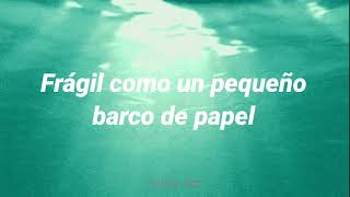 Barco de Papel  Chancho en Piedra Letra Lyrics Video [upl. by Dita]