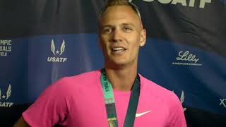 Sam Kendricks Wins Olympic Trials Pole Vault Will Compete In Paris Afterall [upl. by Thessa818]