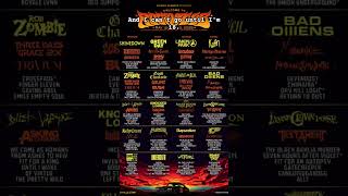 ROCKVILLE LINEUP DROPPED rock wtr welcometorockville [upl. by Meda]