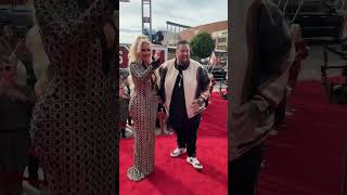 jelly Roll Bunnie xo Cmt Music Award show 2024 Red Carpet cmtAwards2024 shorts [upl. by Sass]