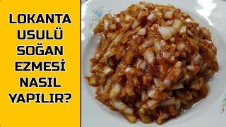 2 DAKİKADA SOĞAN EZMESİ ✅ HAZIRLAMA MEZE TARİFLERİ 💯 Ev Yemekleri [upl. by Keslie]